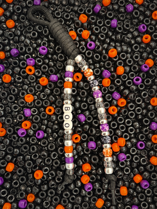 Spooky & Sweet Chunky Rope Keychain