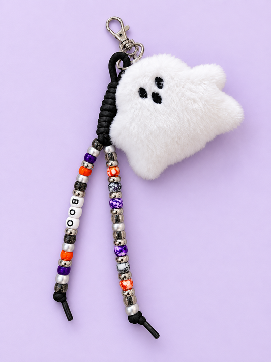 Spooky & Sweet Chunky Rope Keychain