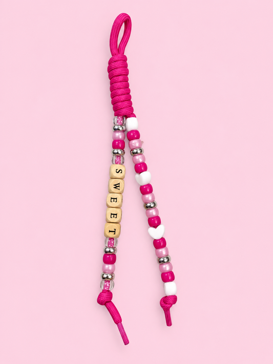 Berry Sweet Chunky Rope Keychain